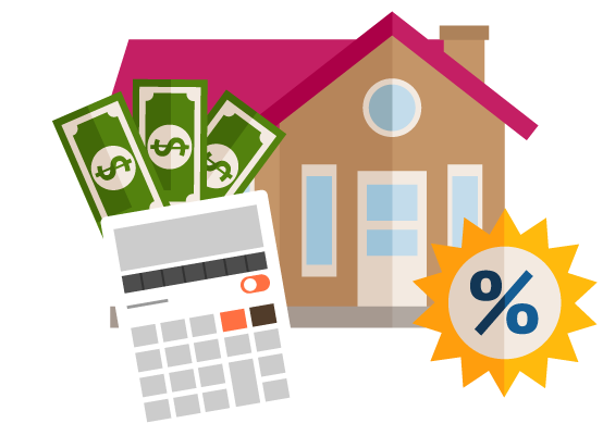 Mortgage Tools & Resources Clip Art Image
